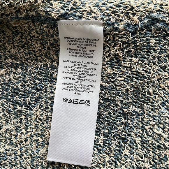 Pilcro bohemian/vintage style denim-knit jacket small - Picture 11 of 15